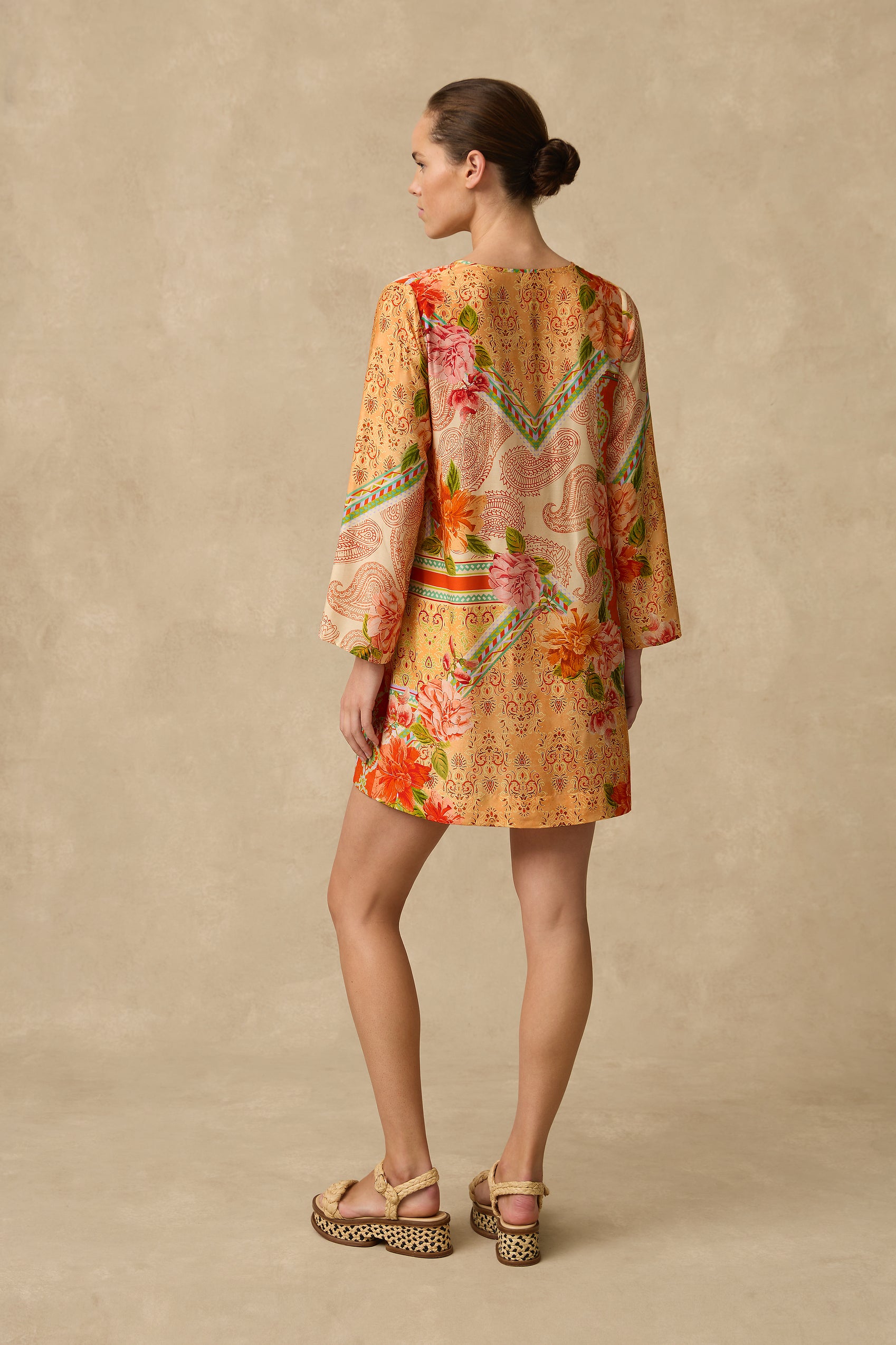Rhiannon Mini Kaftan - Clothing - Monte & Lou