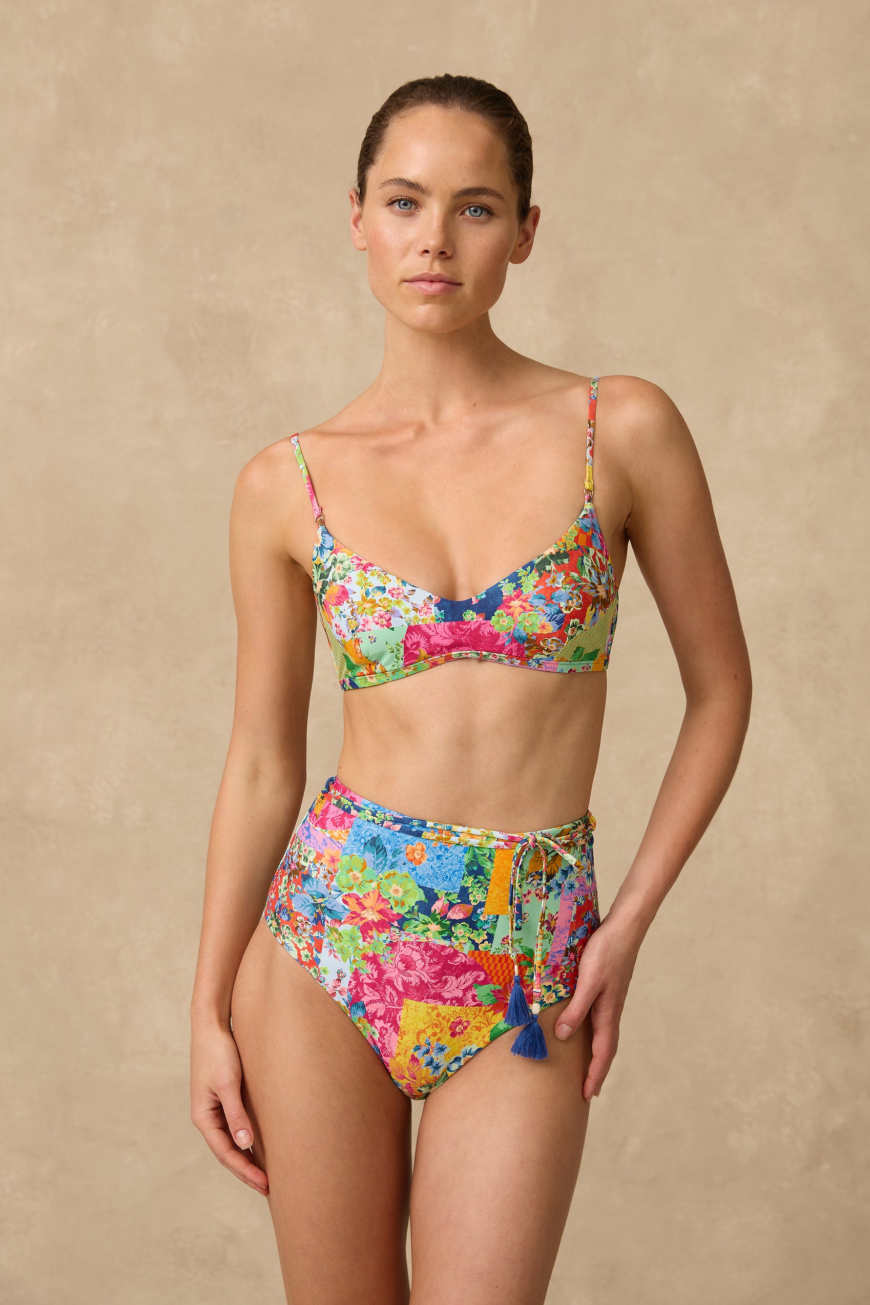 Stevie Crop Bralette - Bikini Tops - Monte & Lou