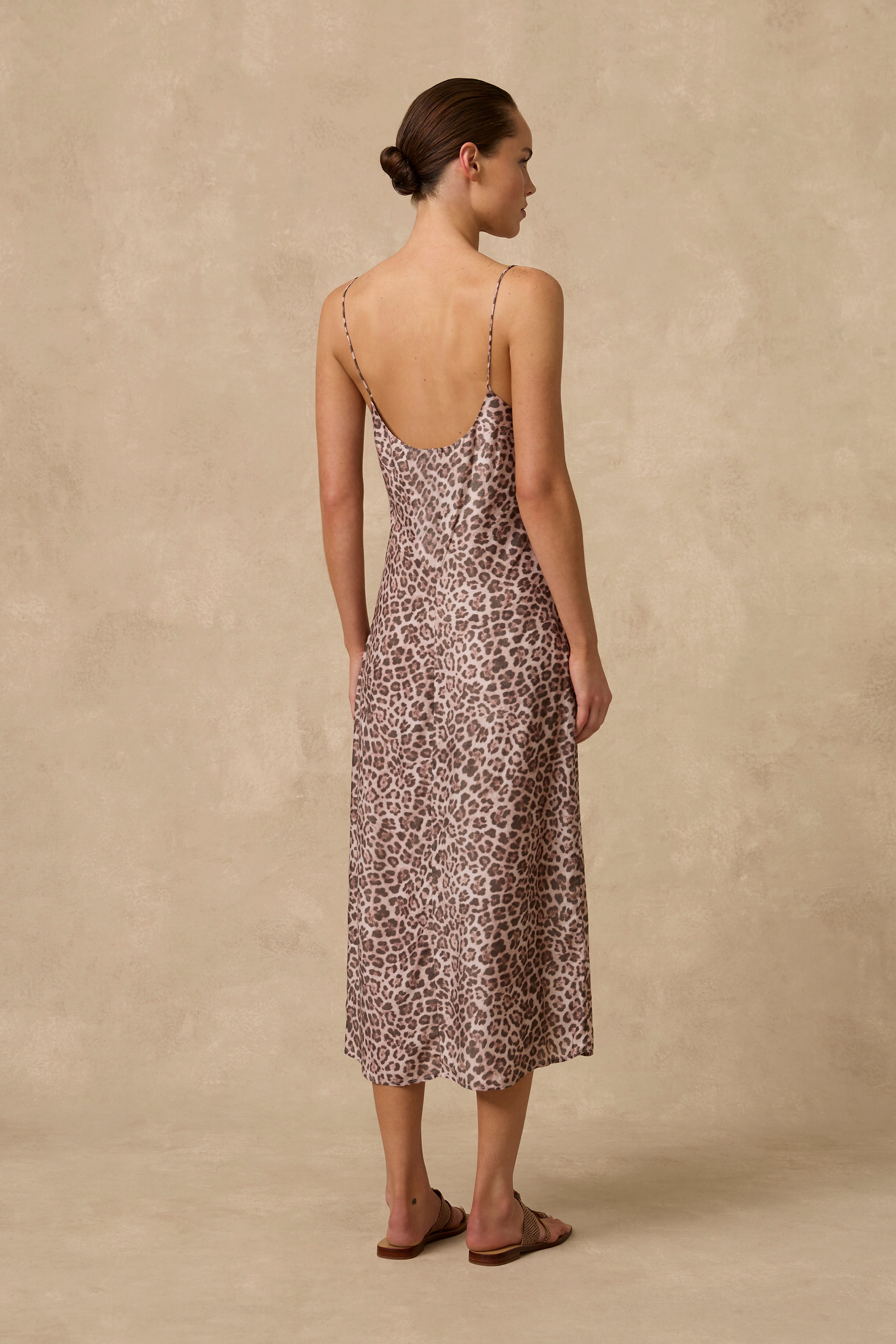 Belle Midi Slip Dress - Clothing - Monte & Lou