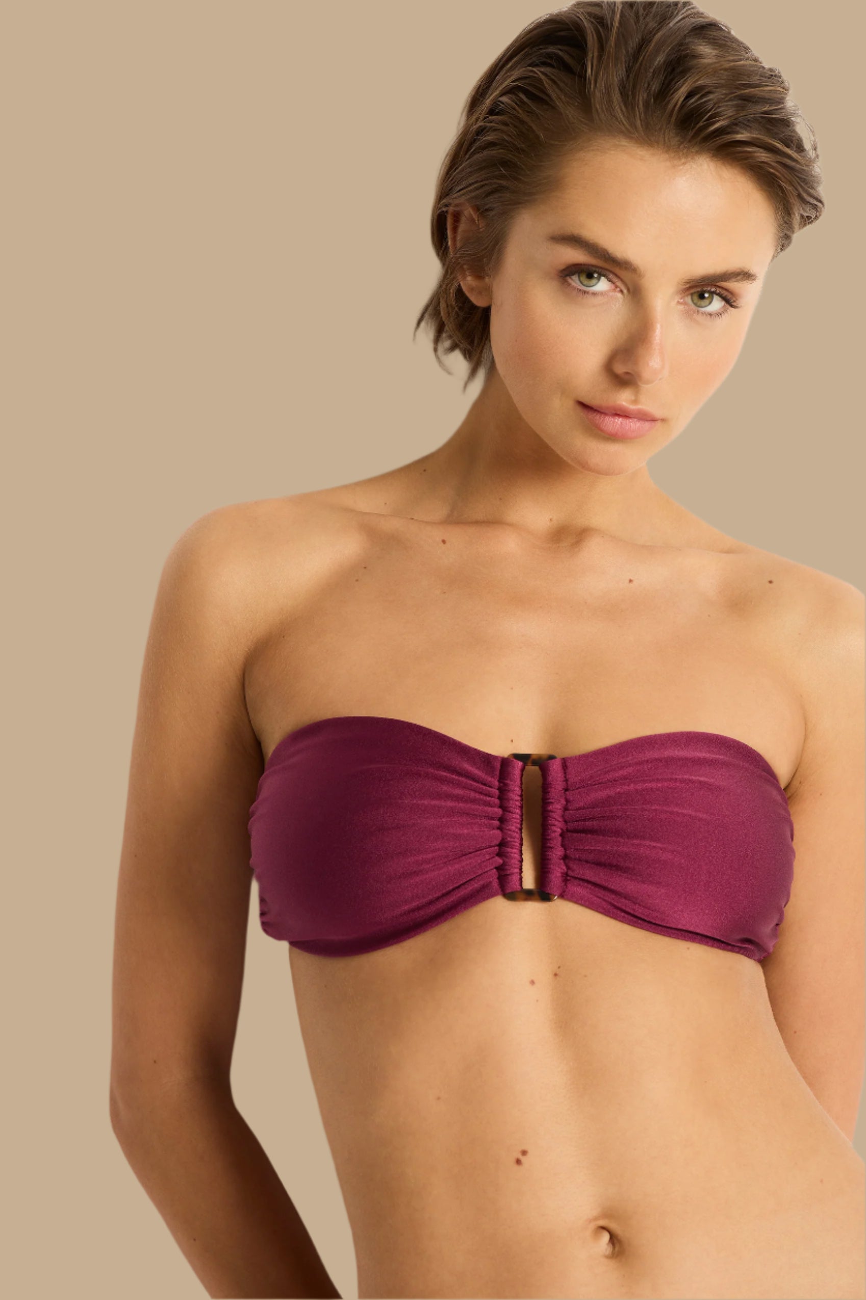Lustre Bilgola Bandeau - Bikini Tops - Monte & Lou