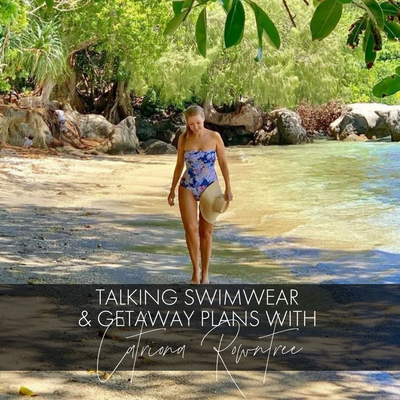 Australia's Queen of Travel Talks Swimwear + Getaway Plans