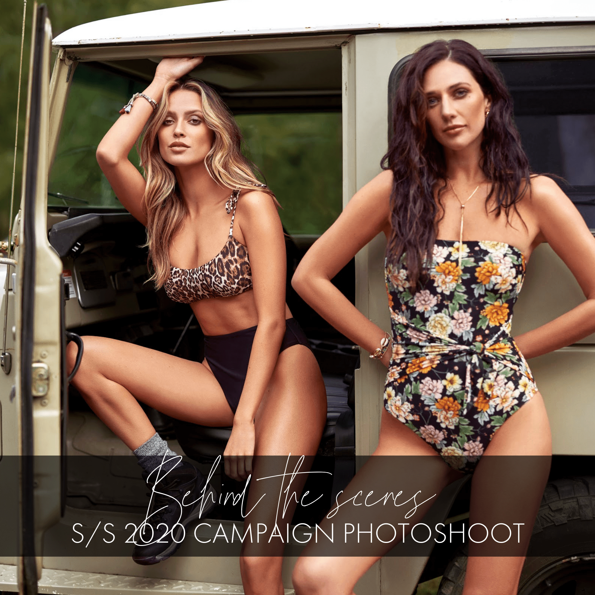 BTS Our Summer '20 Campaign Shoot - Monte & Lou