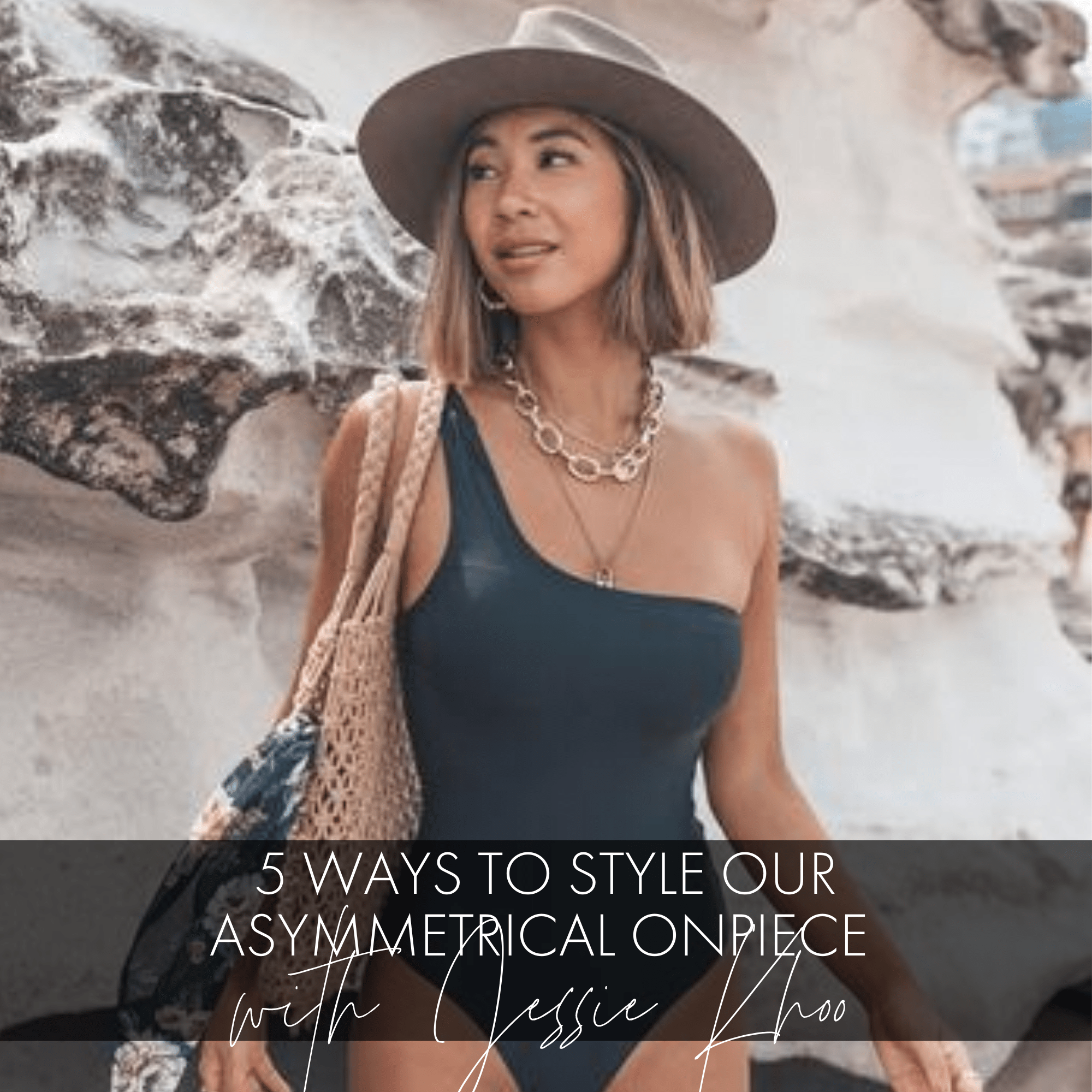 5 Ways To Style Our Iconic Asymmetrical One Piece - Monte & Lou