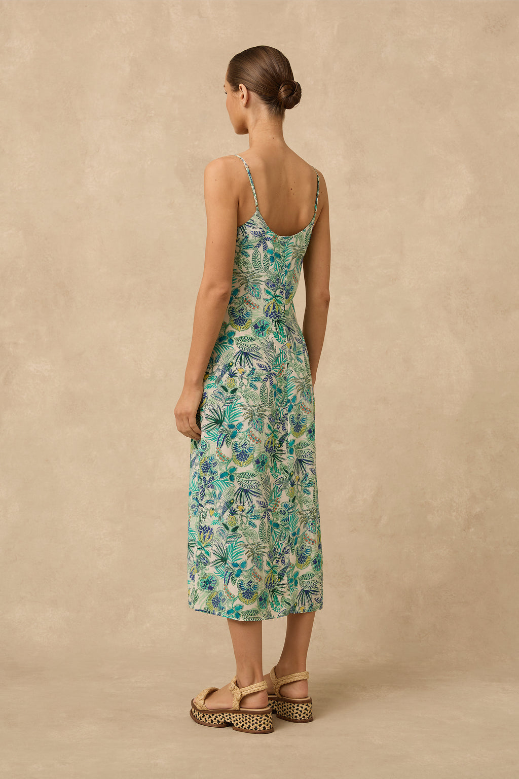 Hydra Midi Slip Dress