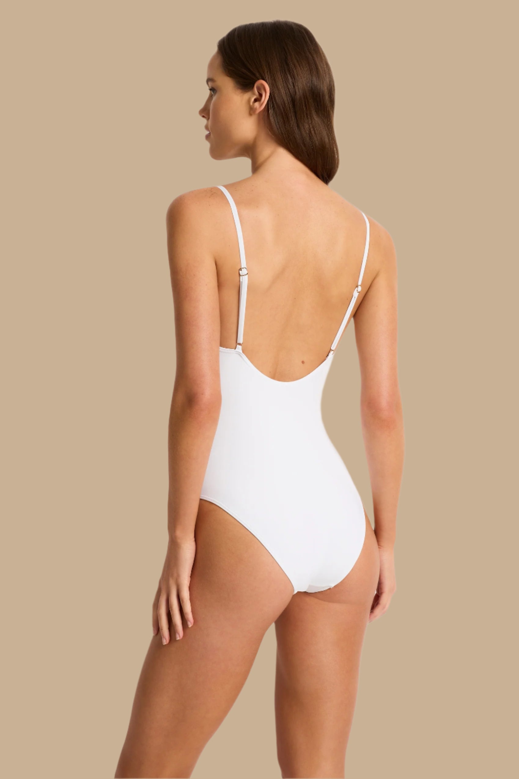 Gathered Front One Piece - One Piece - Monte & Lou