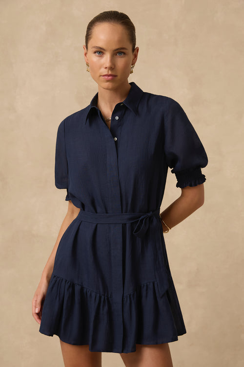 ML Separates Tiered Shirt Dress