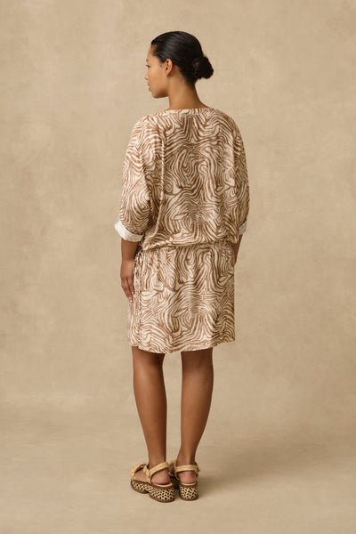 Nova 3/4 Sleeve Shirt Dress