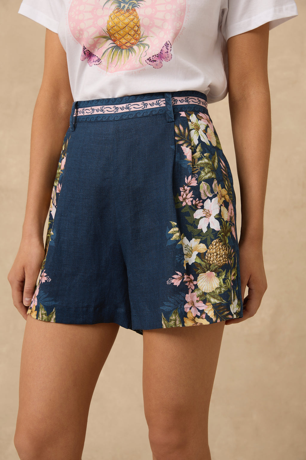 Maya Linen Shorts