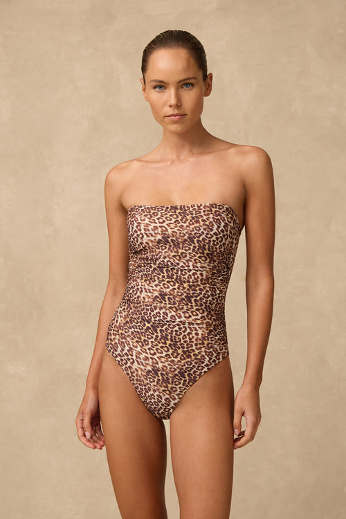 Dolce Ruched Bandeau One Piece