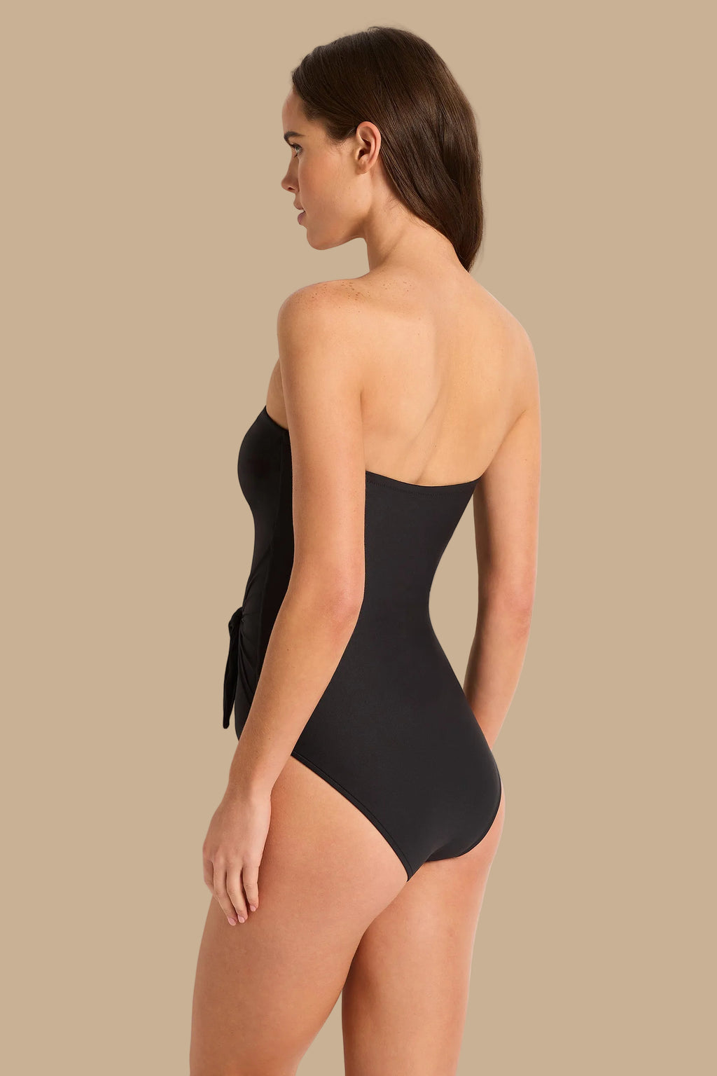 Scarf Tie Bandeau One Piece