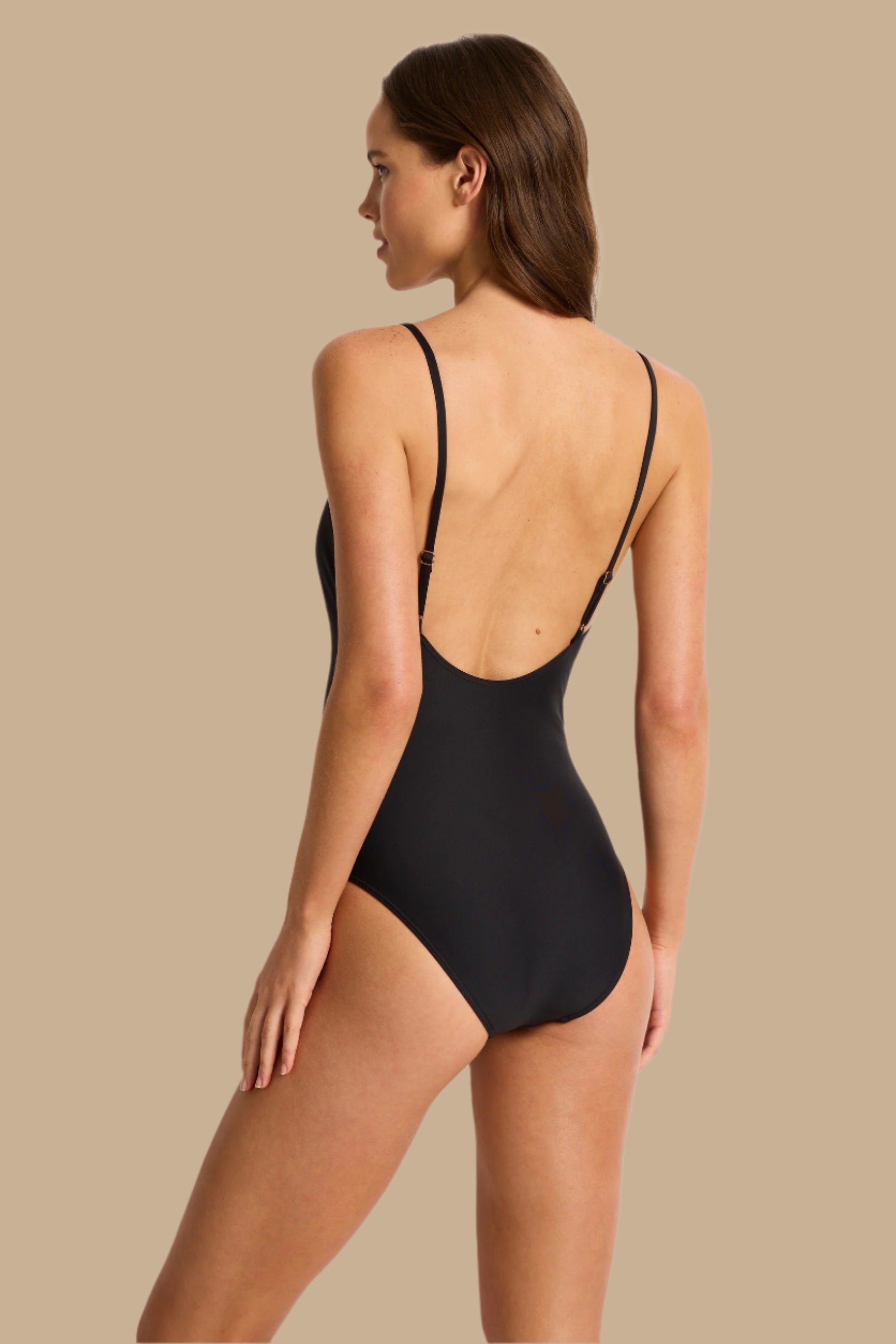 Gathered Front One Piece - One Piece - Monte & Lou