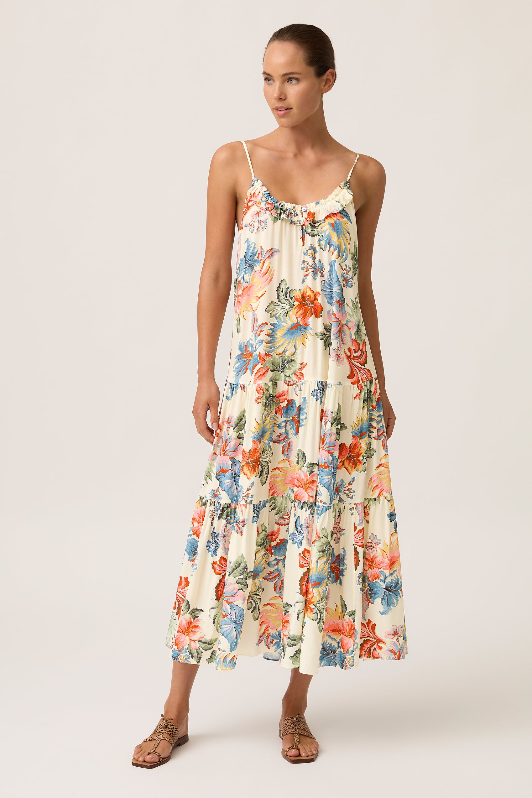 Marisol Tiered Dress - Clothing - Monte & Lou