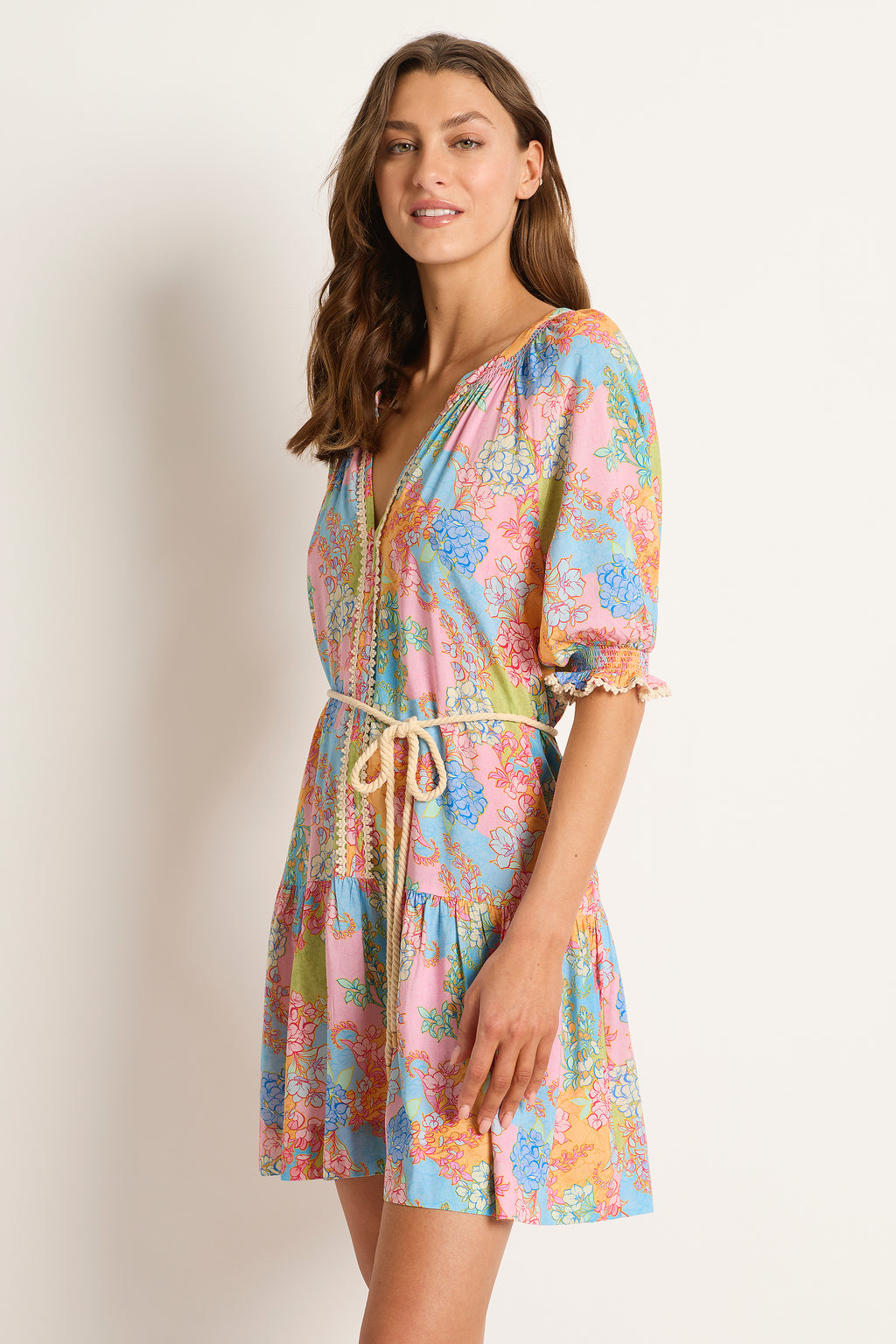 Cassata Mini Dress - Clothing - Monte & Lou