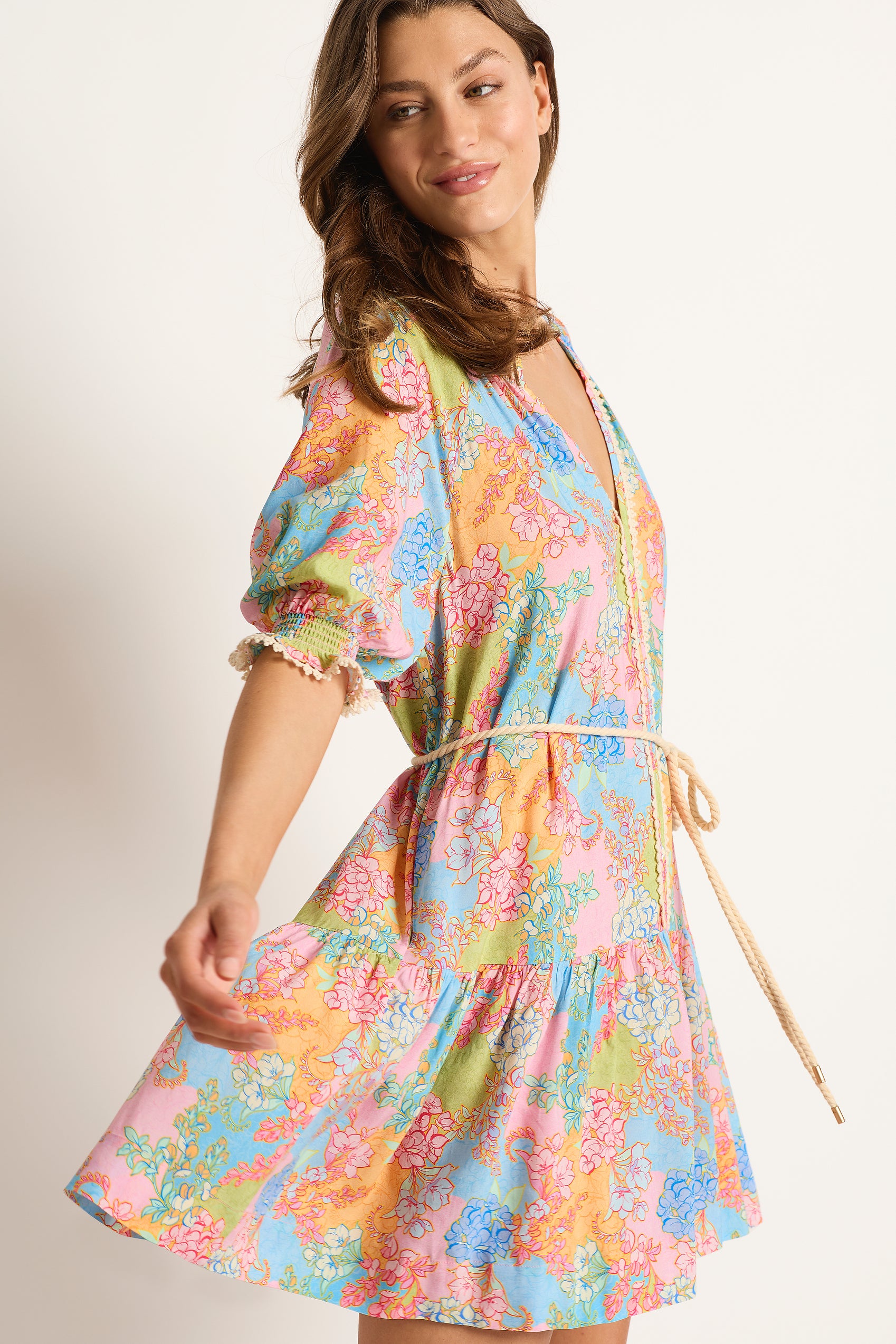 Cassata Mini Dress - Clothing - Monte & Lou