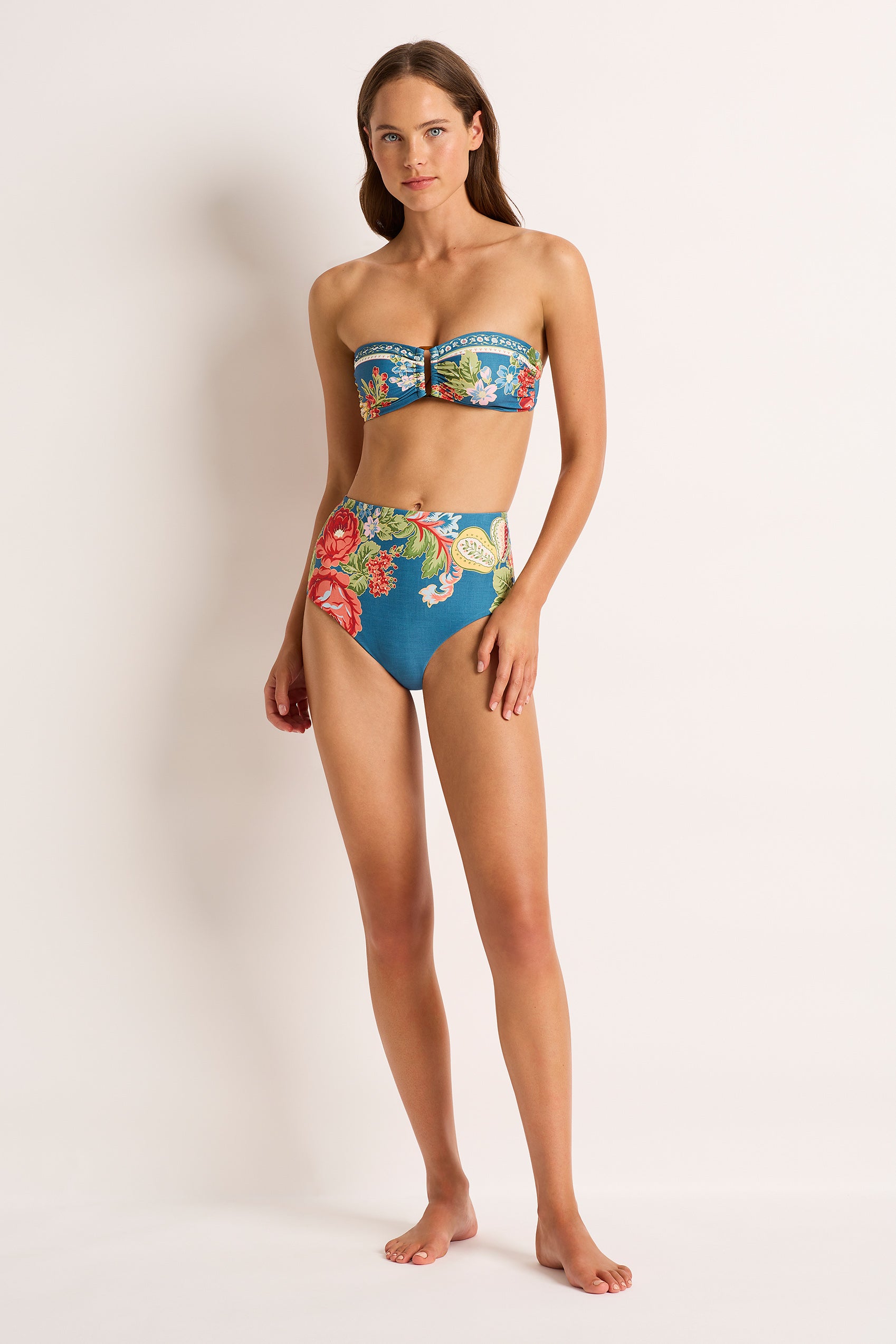 Valentina Bilgola Bandeau - Bikini Tops - Monte & Lou