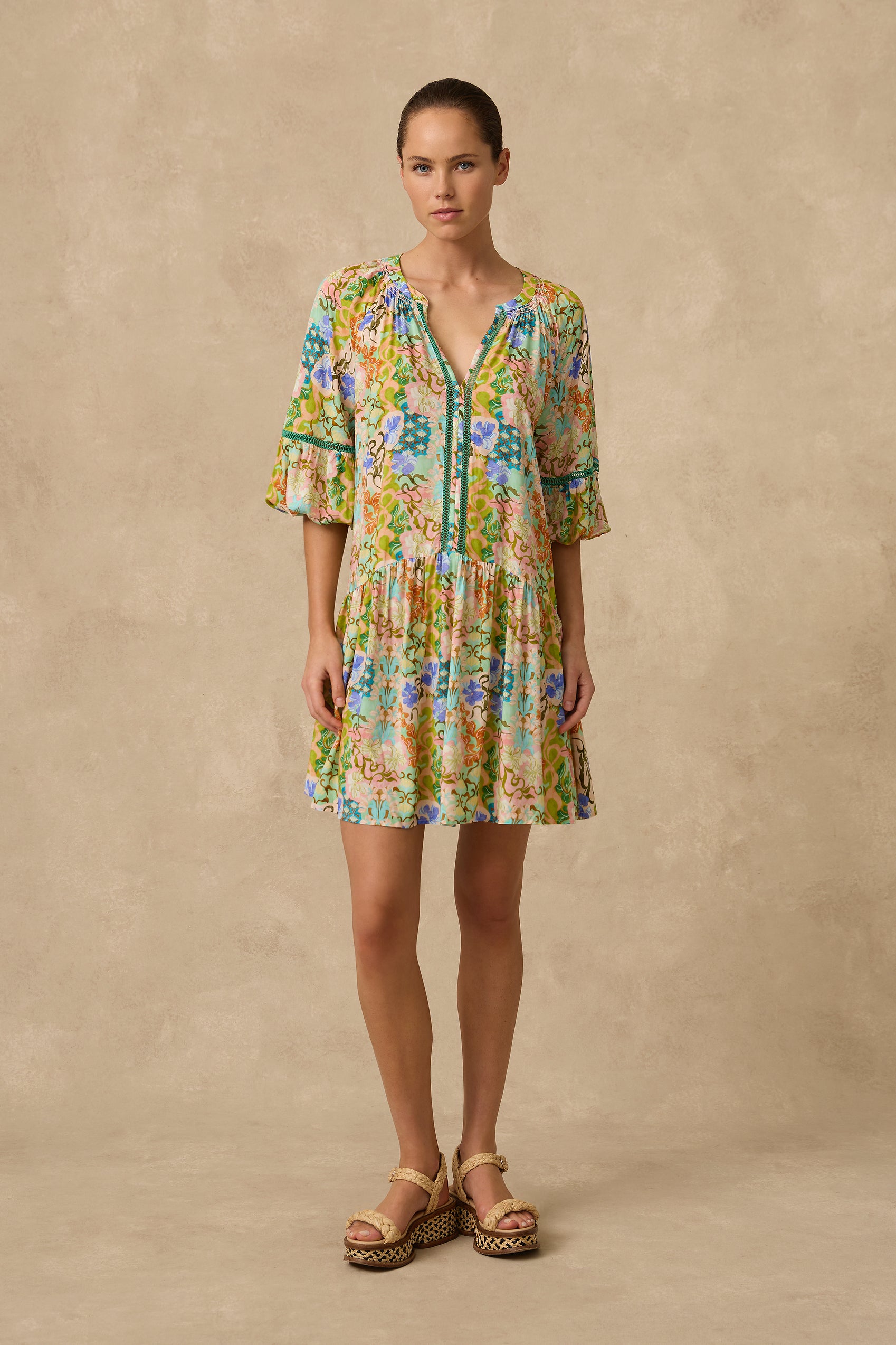 Ayla Mini Dress - Clothing - Monte & Lou
