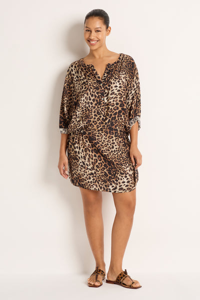 Romeo 3/4 Sleeve Shirt Dress