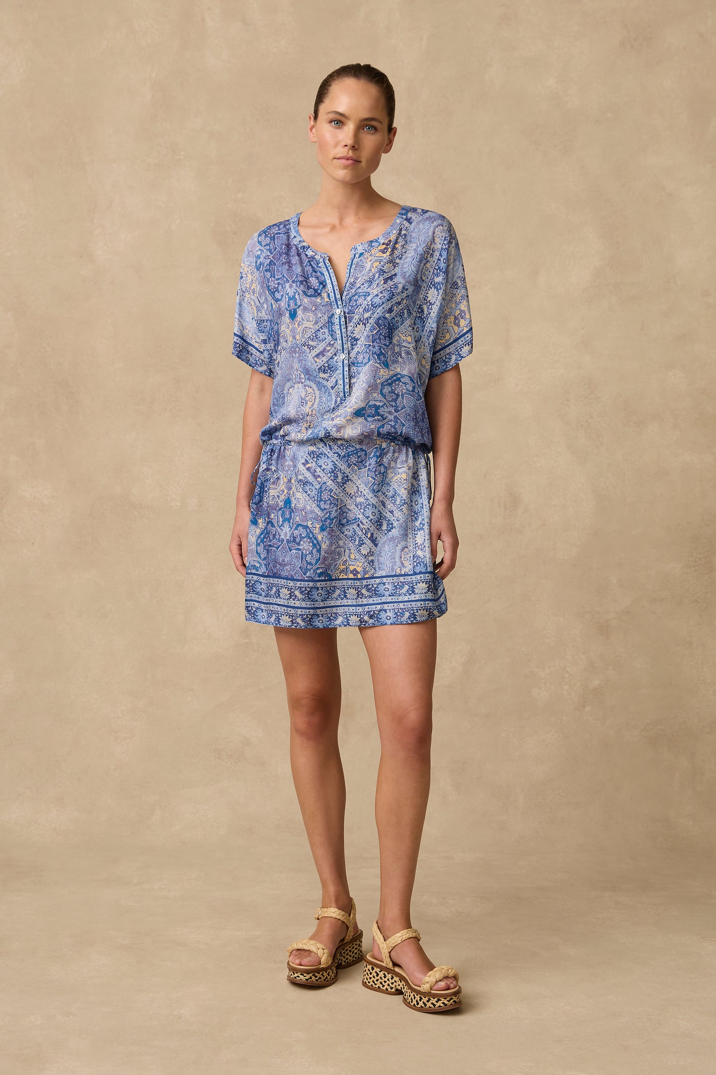 Lauren Short Sleeve Shirt Dress
