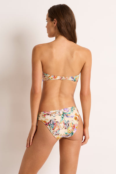 Tropical Delight Ruched U Wire Bandeau