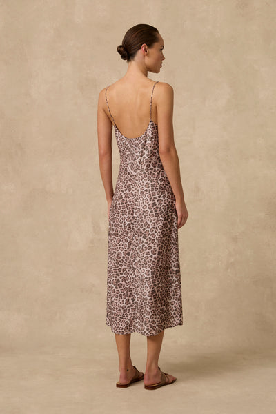 Belle Midi Slip Dress