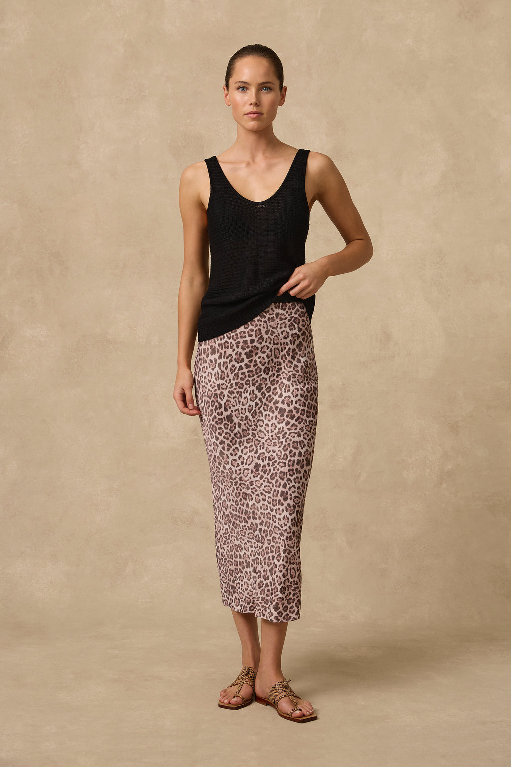 Belle Midi Skirt - Clothing - Monte & Lou