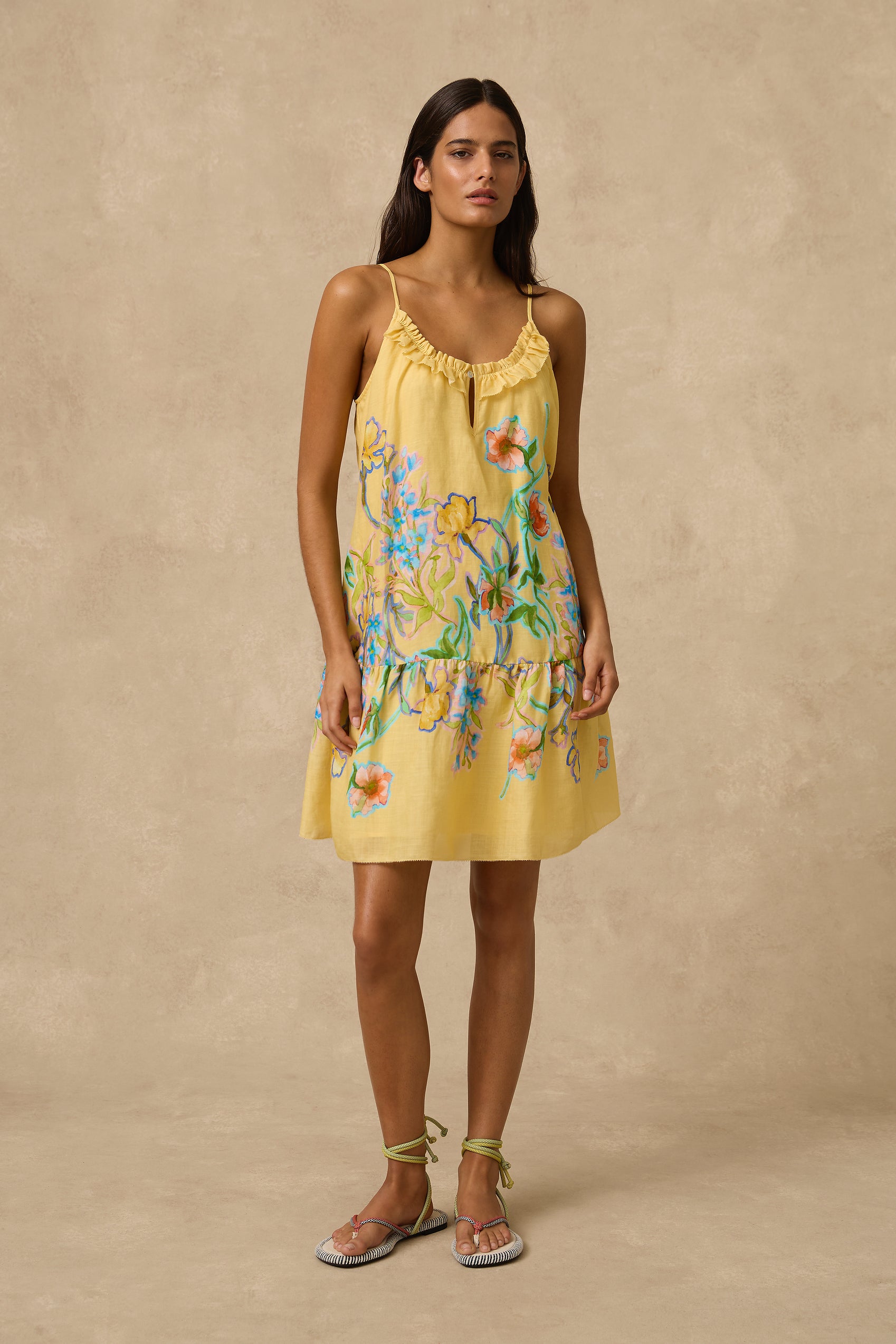 Sophia Tiered Mini Dress