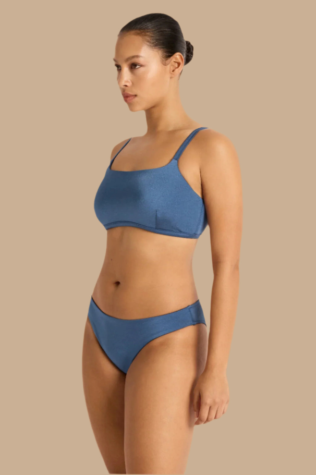 Lustre DD/E Square Neck Crop - Bikini Tops - Monte & Lou