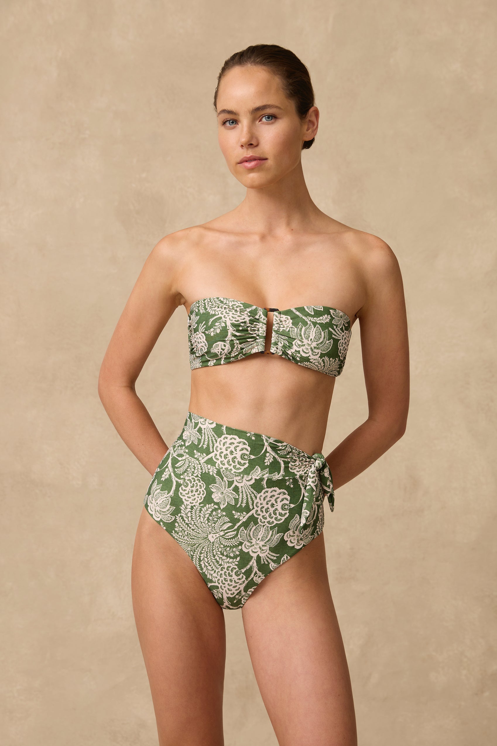Zeni High Tide Pant - Bikini Bottoms - Monte & Lou