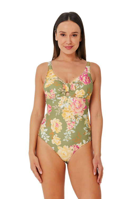 Arcadia Tab Front Maillot - One Piece - Monte & Lou