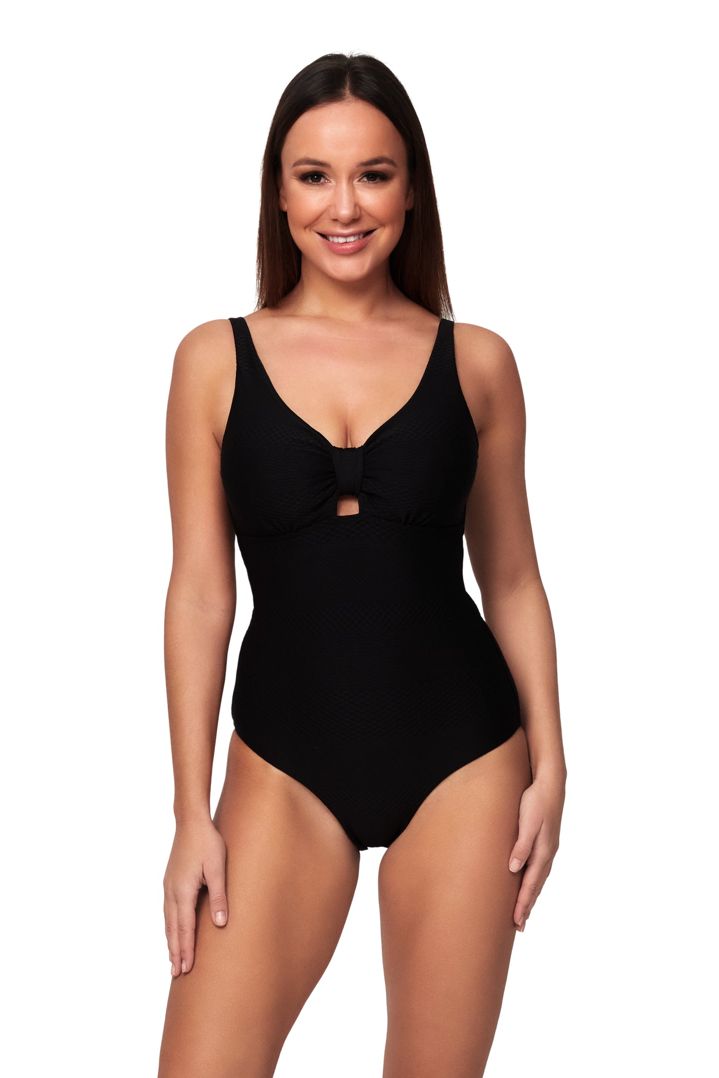 Horizon Texture Tab Front Maillot - One Piece - Monte & Lou