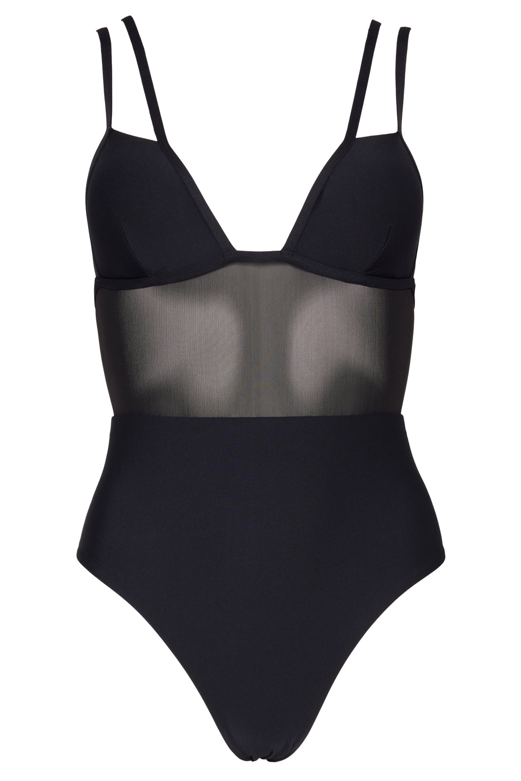Plunge Strap Back One Piece - One Piece - Monte & Lou