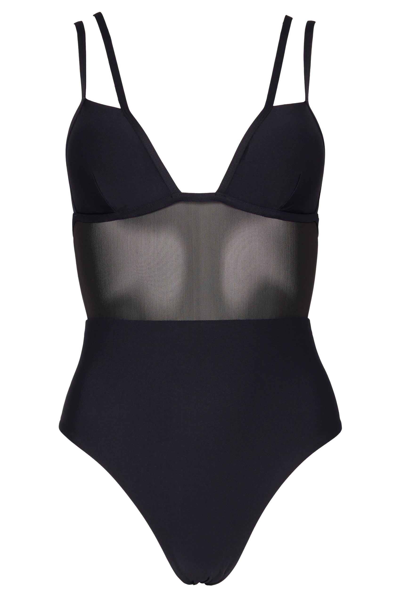 Plunge Strap Back One Piece - One Piece - Monte & Lou