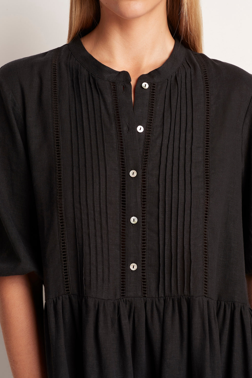 Tiered Mini Dress - Clothing - Monte & Lou